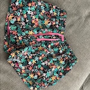 Chubbies Floral Swim Trunks - Black, Green, Pink, Yellow